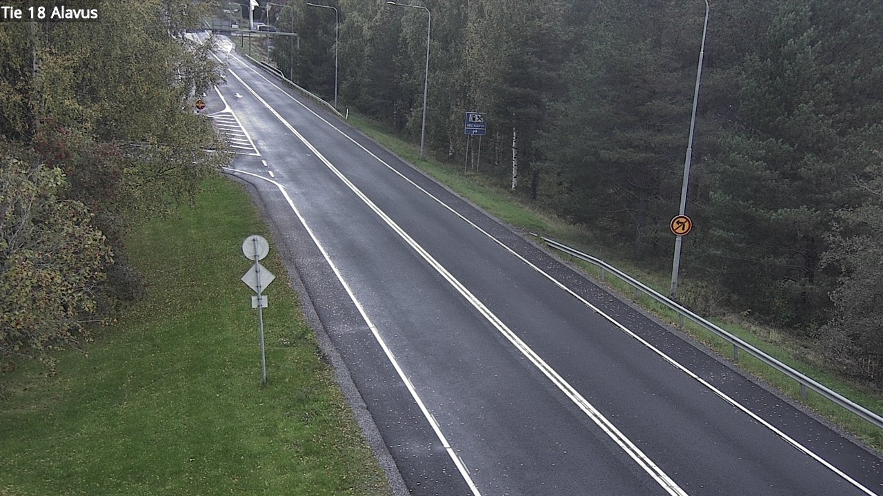 Weather Camera Image Road 18 Alavus, Alavus, Etelä-Pohjanmaa