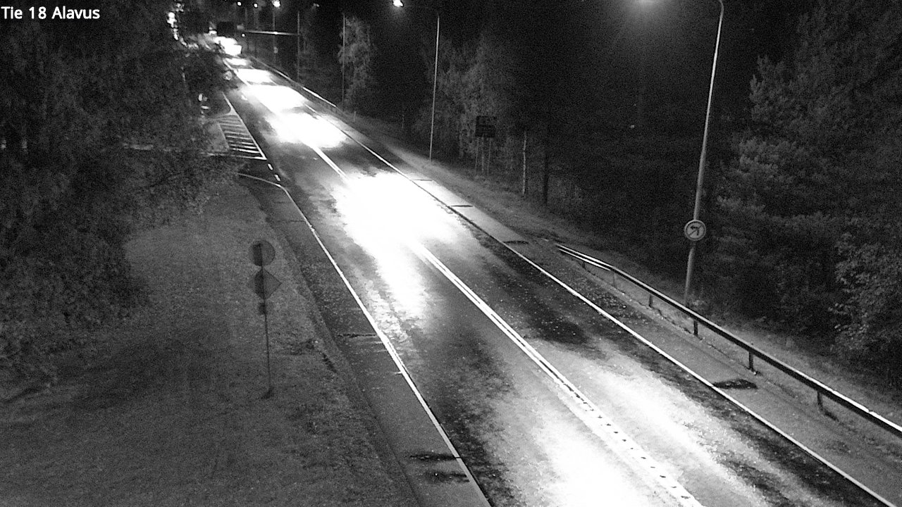 Weather Camera Image Road 18 Alavus, Alavus, Etelä-Pohjanmaa