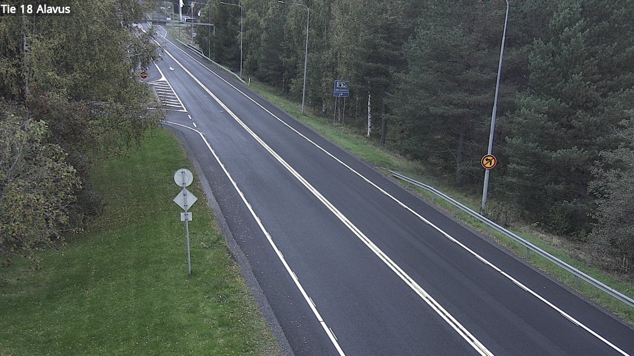 Weather Camera Image Road 18 Alavus, Alavus, Etelä-Pohjanmaa