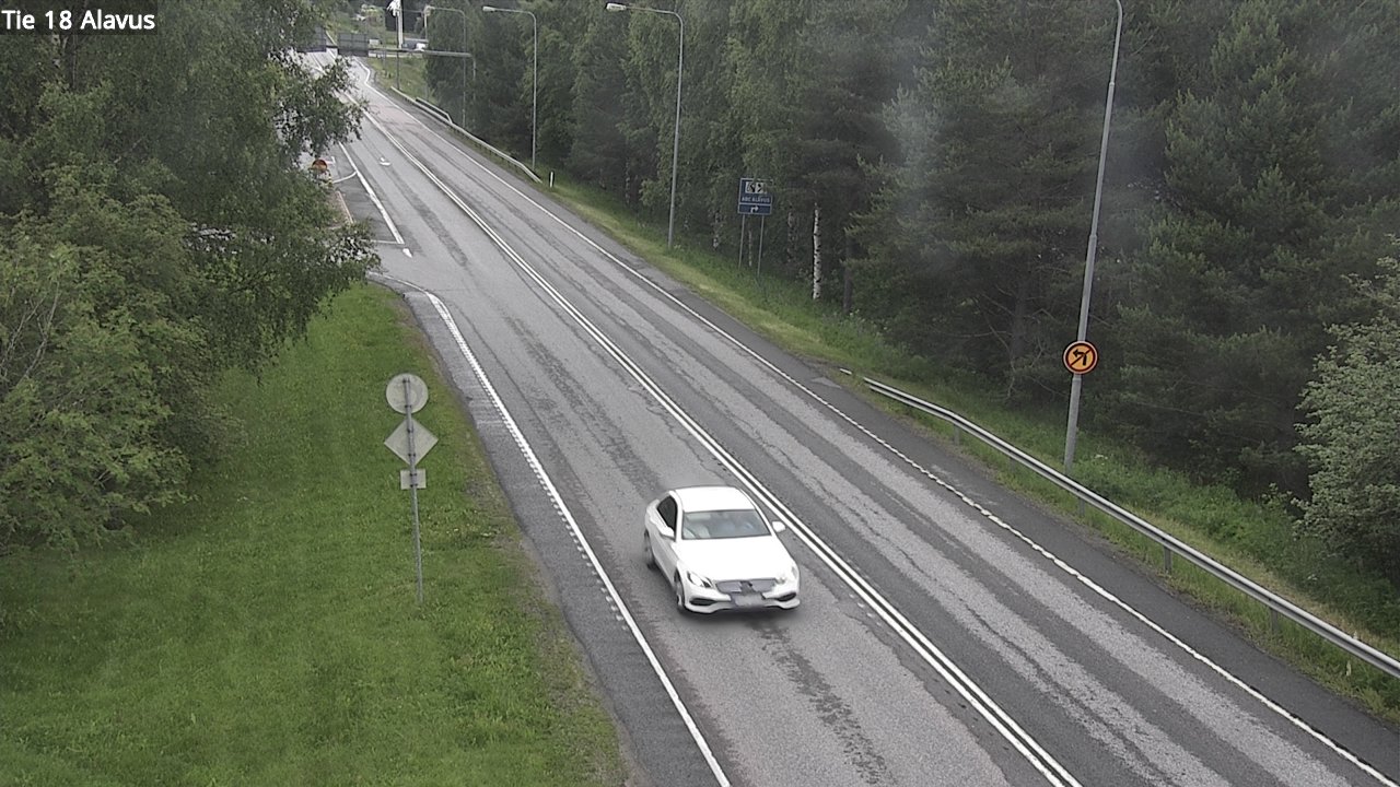 Weather Camera Image Väg 18 Alavo, Alavus, Etelä-Pohjanmaa
