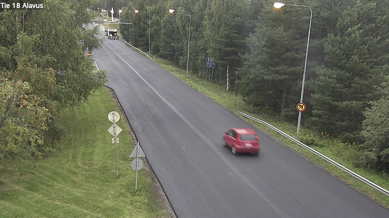 Weather Camera Image Road 18 Alavus, Alavus, Etelä-Pohjanmaa