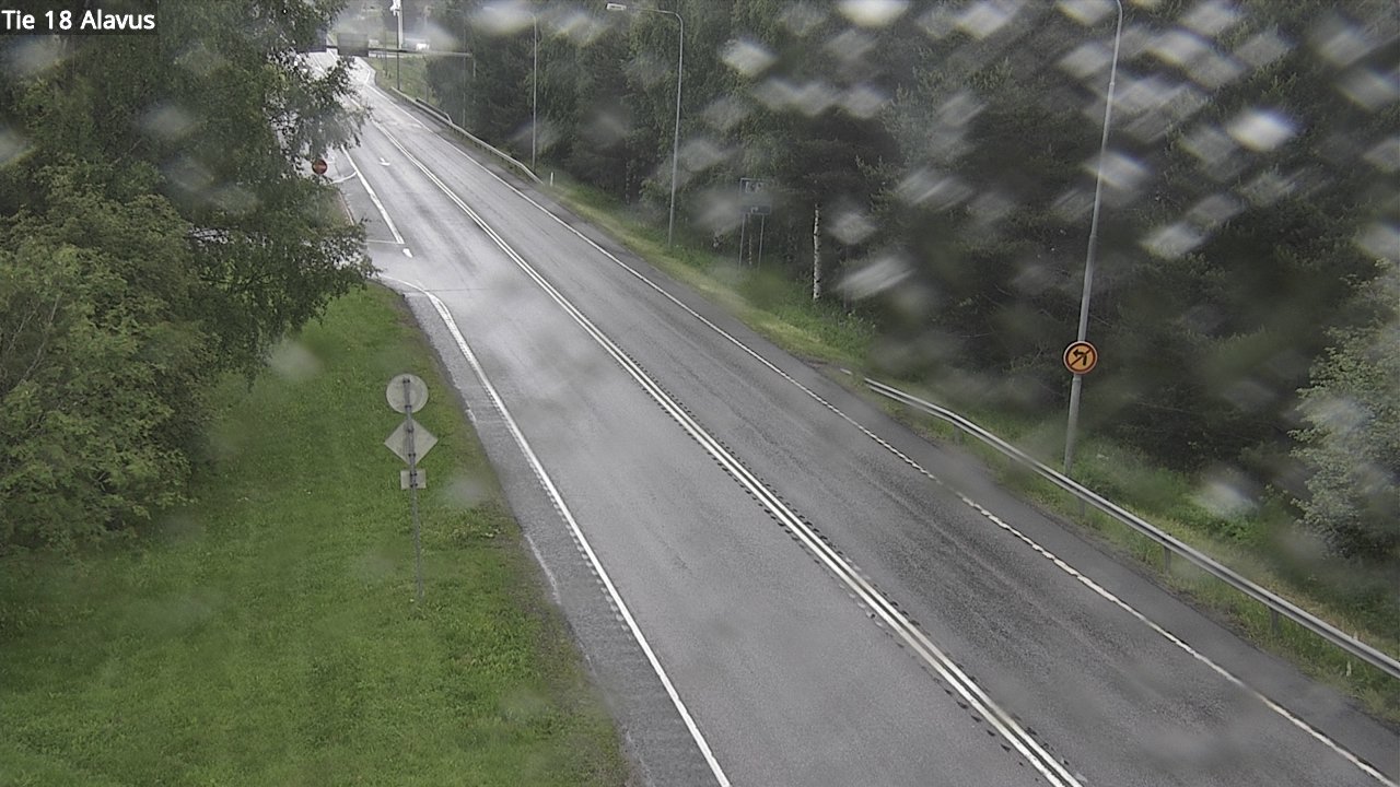 Weather Camera Image Väg 18 Alavo, Alavus, Etelä-Pohjanmaa