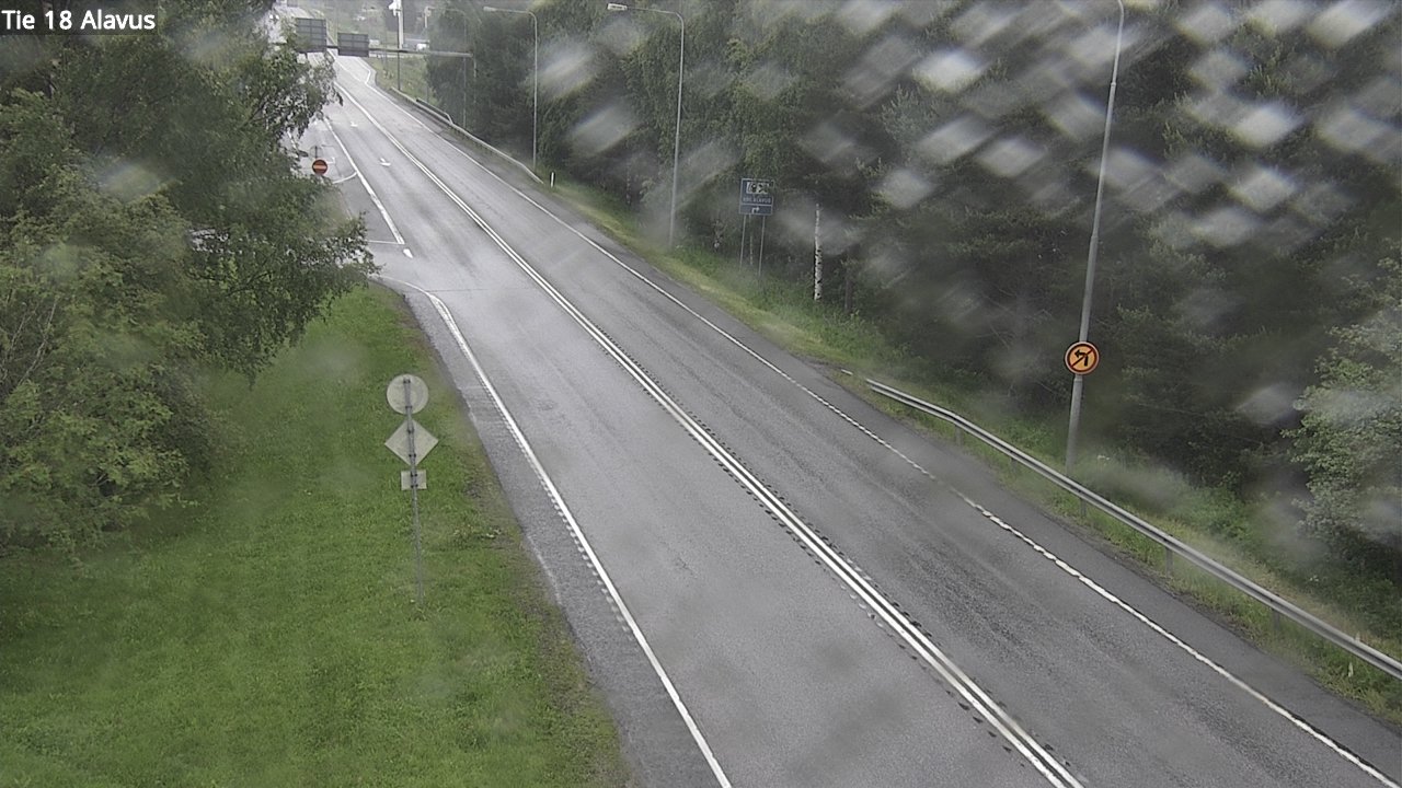 Weather Camera Image Road 18 Alavus, Alavus, Etelä-Pohjanmaa