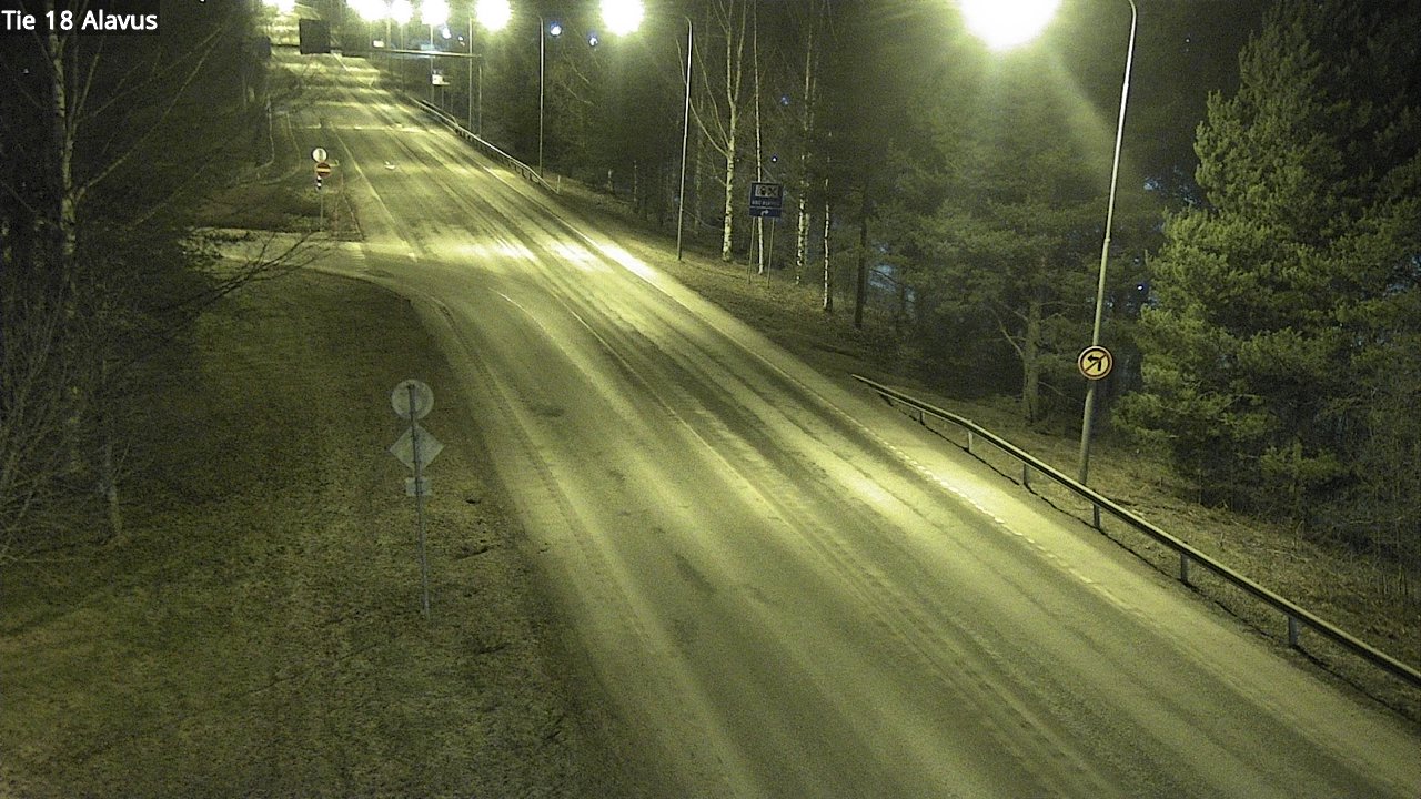 Weather Camera Image Road 18 Alavus, Alavus, Etelä-Pohjanmaa