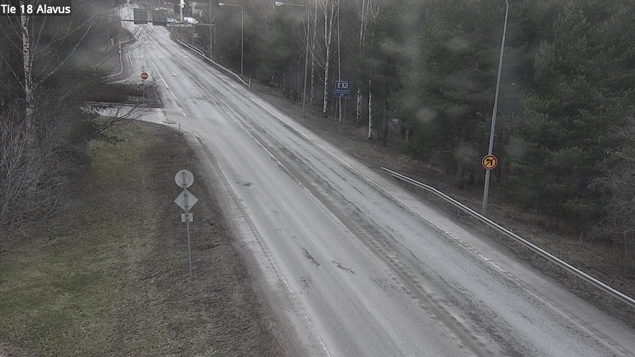 Weather Camera Image Road 18 Alavus, Alavus, Etelä-Pohjanmaa