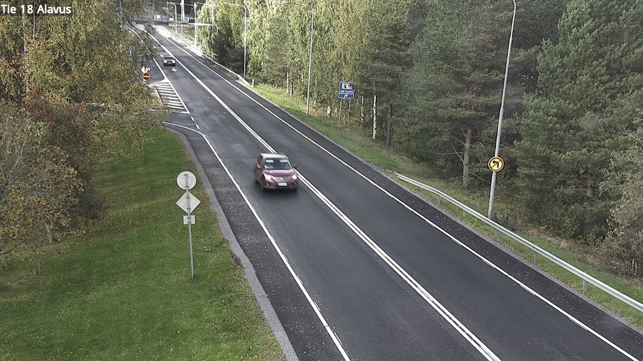 Weather Camera Image Väg 18 Alavo, Alavus, Etelä-Pohjanmaa