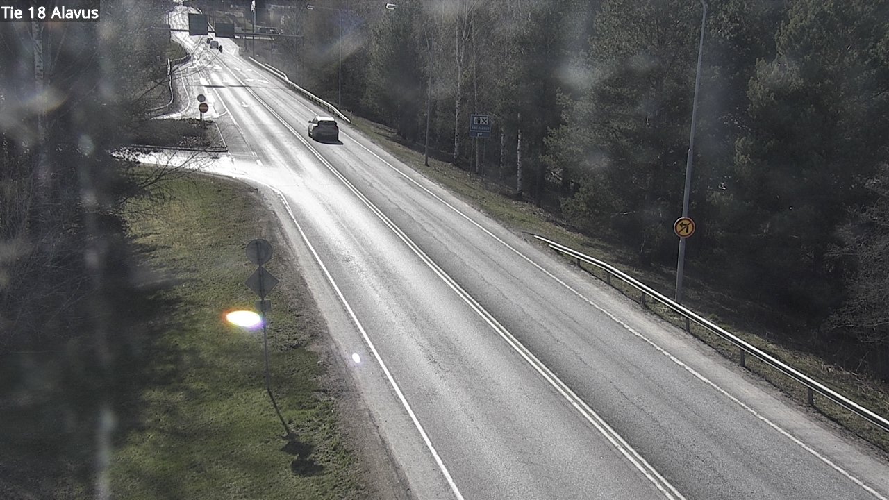 Weather Camera Image Väg 18 Alavo, Alavus, Etelä-Pohjanmaa