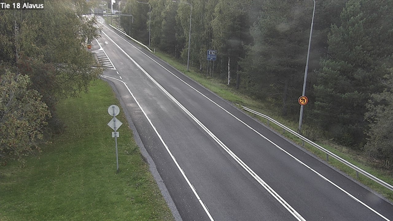 Weather Camera Image Road 18 Alavus, Alavus, Etelä-Pohjanmaa