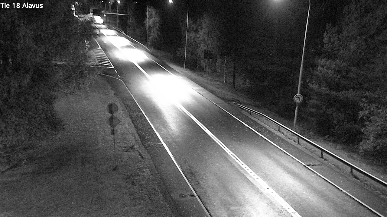 Weather Camera Image Road 18 Alavus, Alavus, Etelä-Pohjanmaa