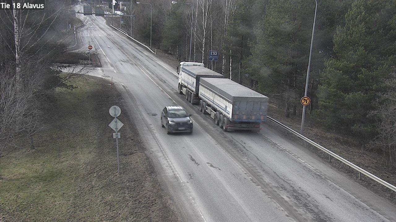 Weather Camera Image Road 18 Alavus, Alavus, Etelä-Pohjanmaa