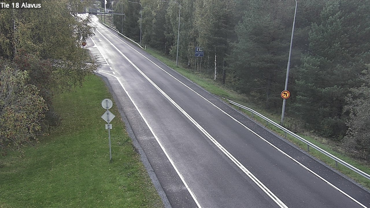 Weather Camera Image Road 18 Alavus, Alavus, Etelä-Pohjanmaa