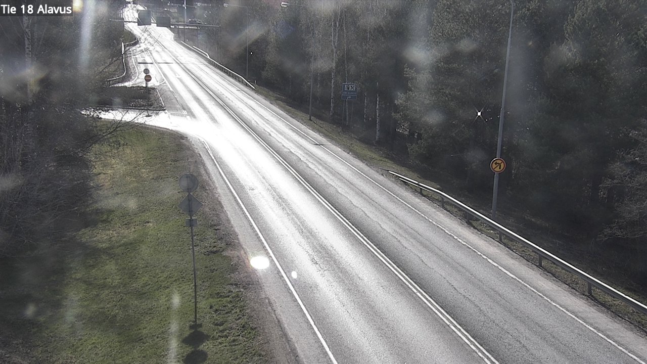 Weather Camera Image Väg 18 Alavo, Alavus, Etelä-Pohjanmaa
