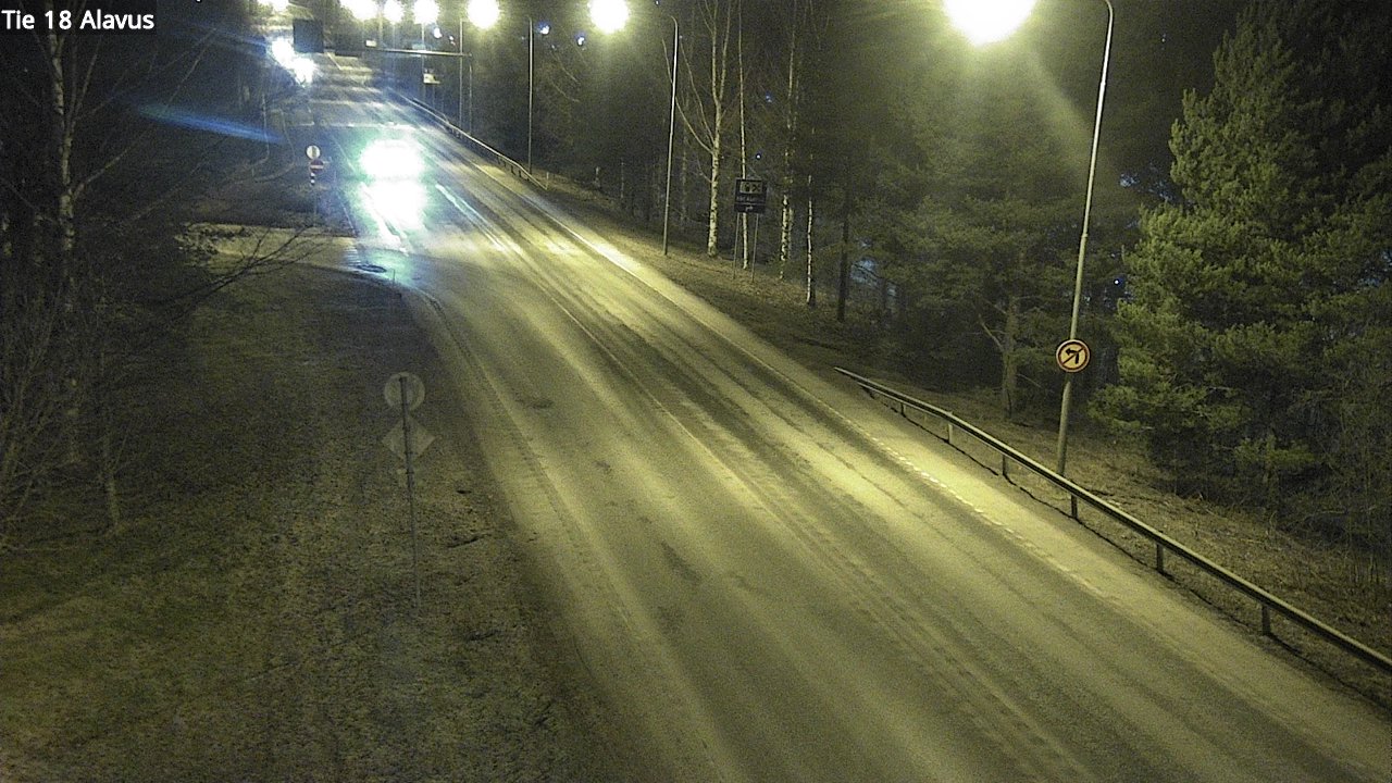 Weather Camera Image Road 18 Alavus, Alavus, Etelä-Pohjanmaa