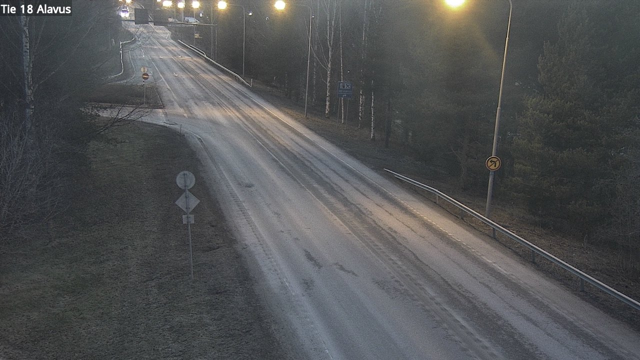 Weather Camera Image Road 18 Alavus, Alavus, Etelä-Pohjanmaa