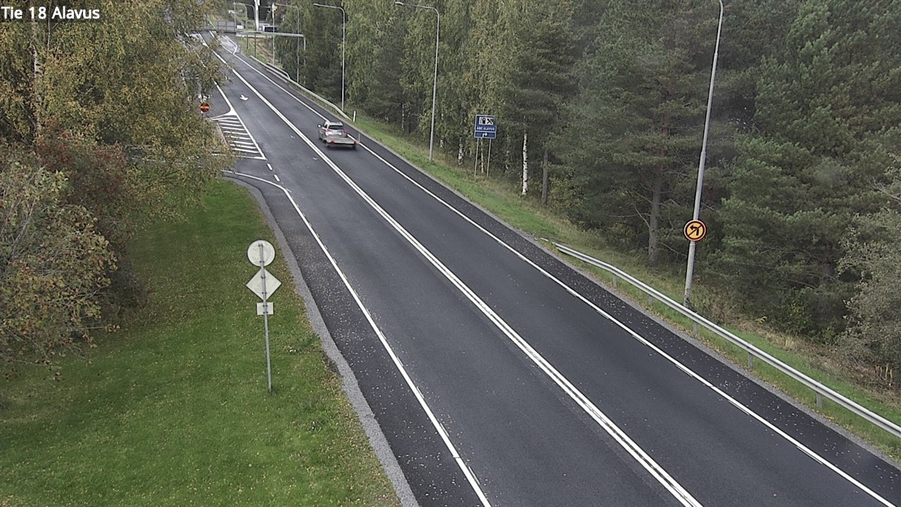 Weather Camera Image Road 18 Alavus, Alavus, Etelä-Pohjanmaa