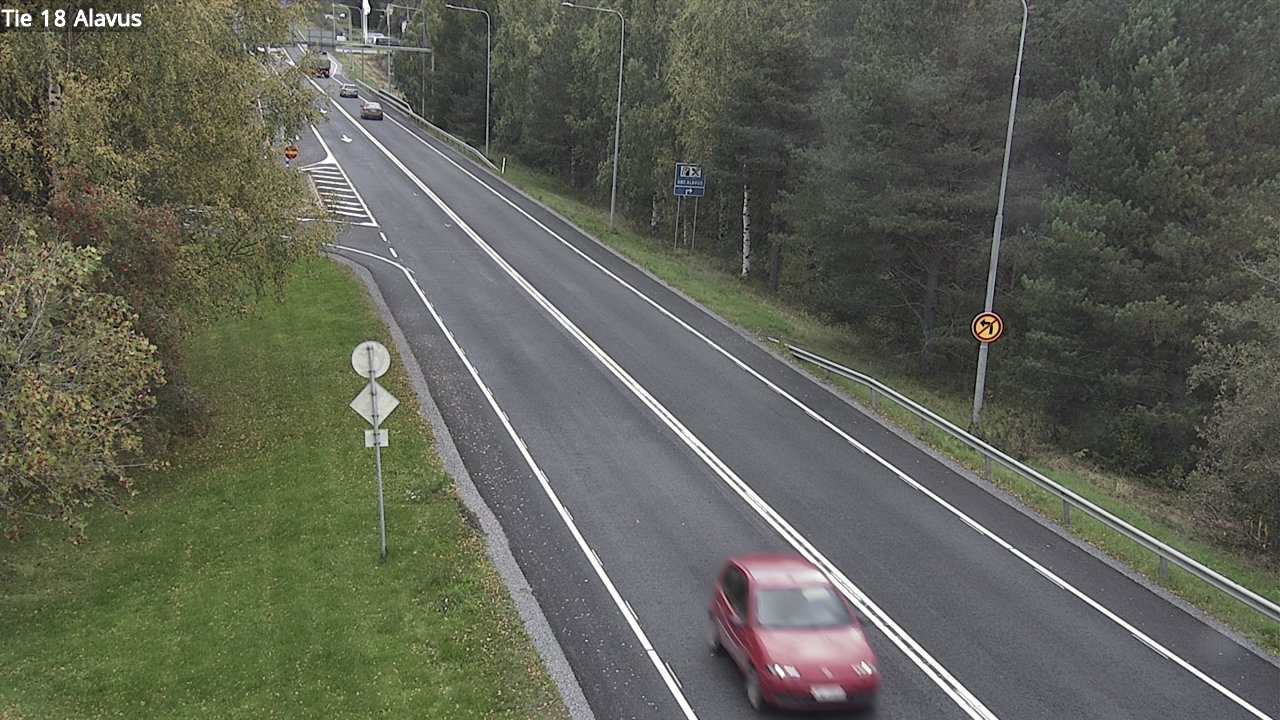 Weather Camera Image Road 18 Alavus, Alavus, Etelä-Pohjanmaa