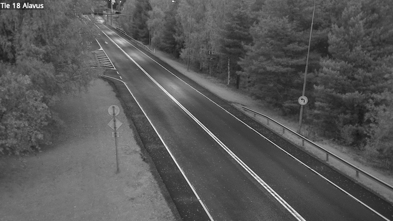 Weather Camera Image Road 18 Alavus, Alavus, Etelä-Pohjanmaa