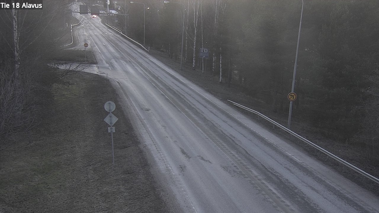 Weather Camera Image Road 18 Alavus, Alavus, Etelä-Pohjanmaa