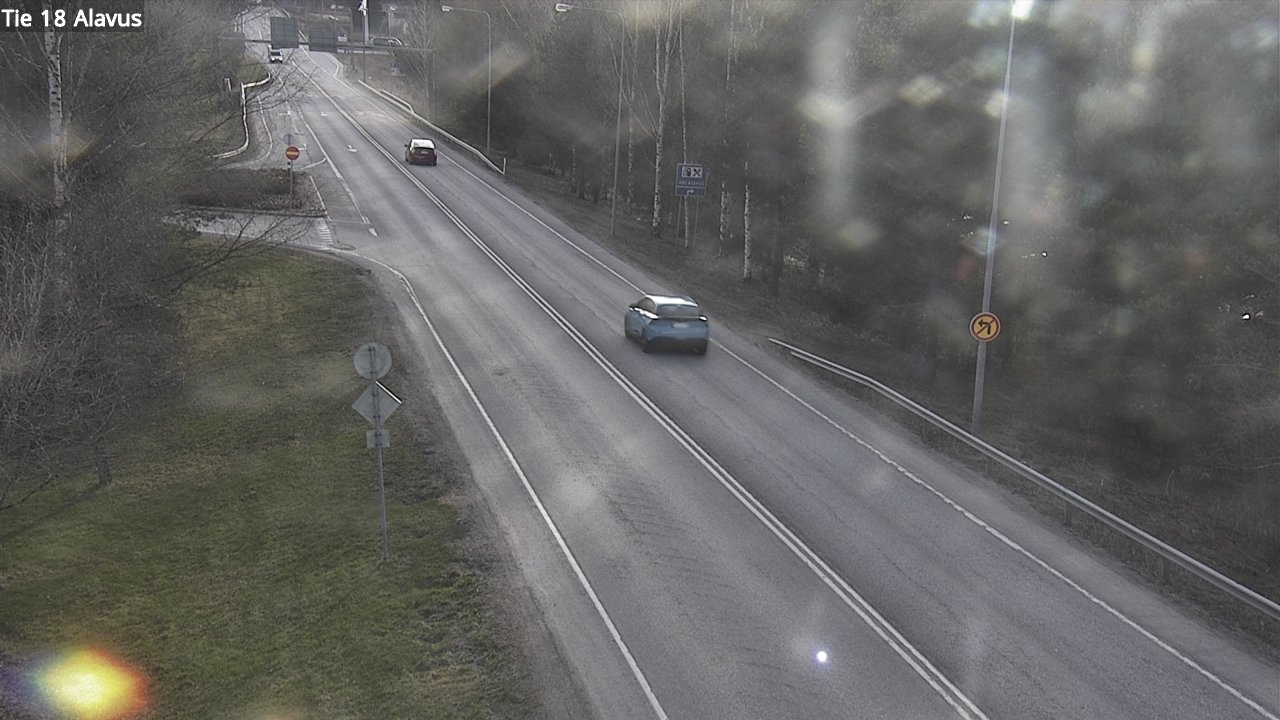 Weather Camera Image Väg 18 Alavo, Alavus, Etelä-Pohjanmaa