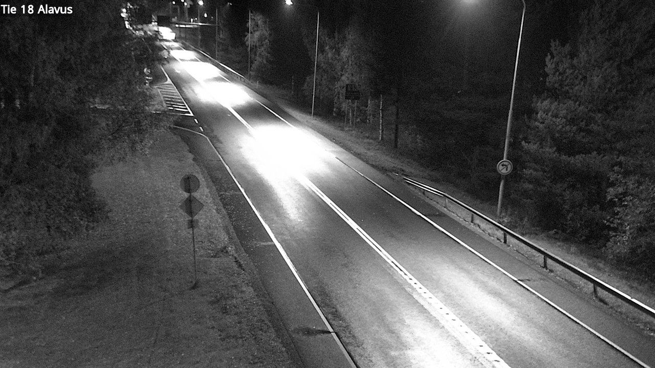 Weather Camera Image Road 18 Alavus, Alavus, Etelä-Pohjanmaa