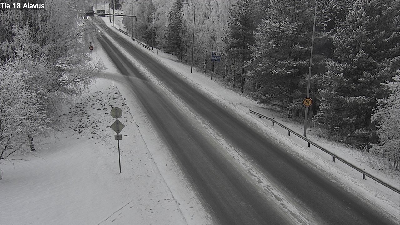 Weather Camera Image Väg 18 Alavo, Alavus, Etelä-Pohjanmaa