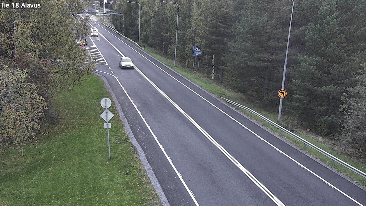 Weather Camera Image Road 18 Alavus, Alavus, Etelä-Pohjanmaa