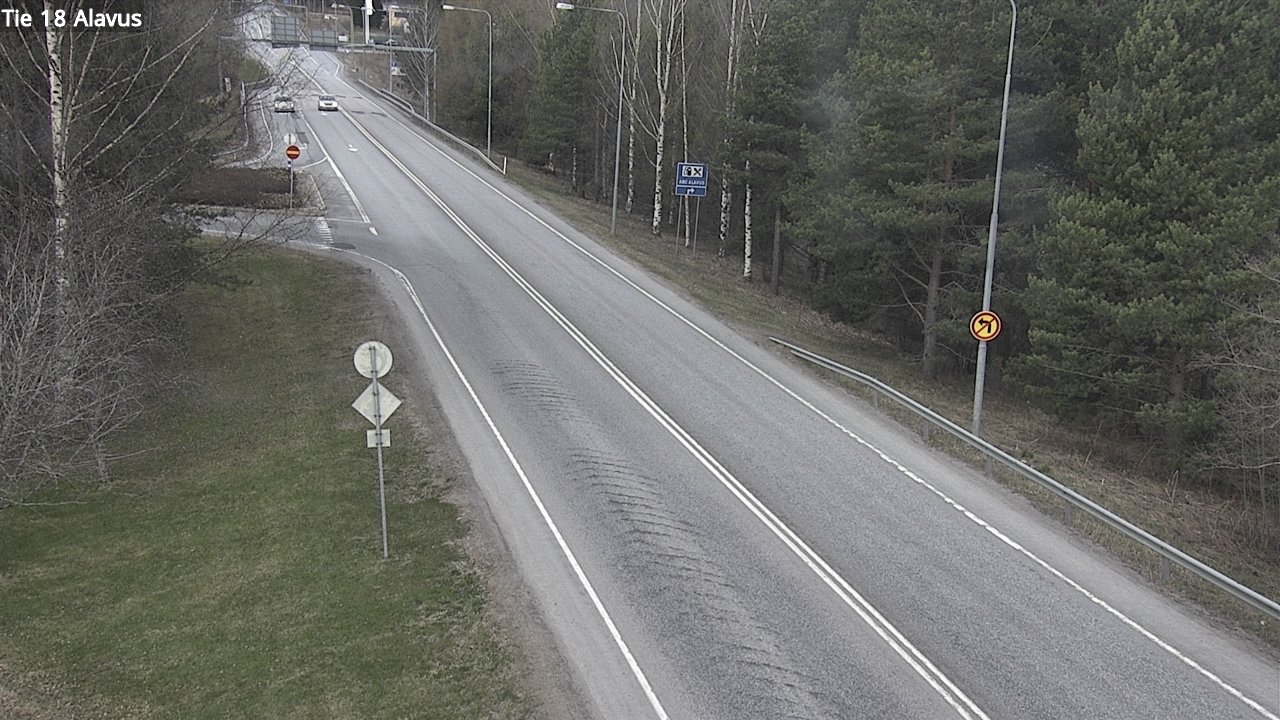 Weather Camera Image Road 18 Alavus, Alavus, Etelä-Pohjanmaa