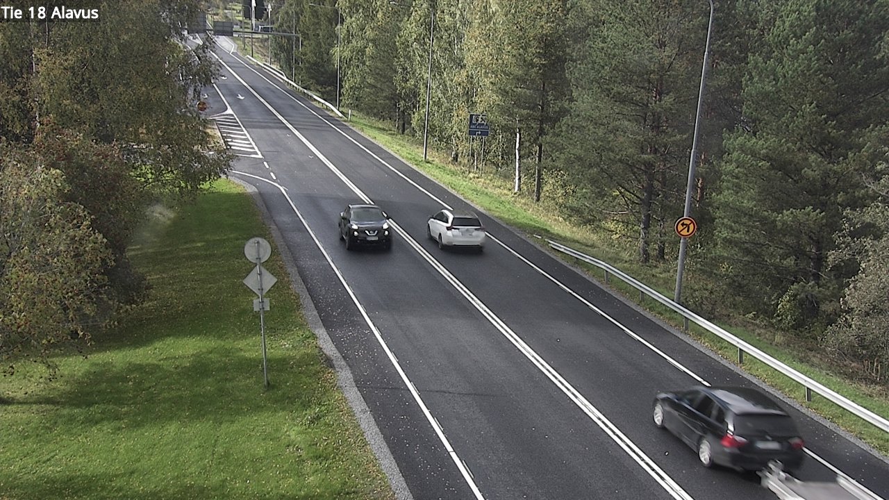 Weather Camera Image Road 18 Alavus, Alavus, Etelä-Pohjanmaa
