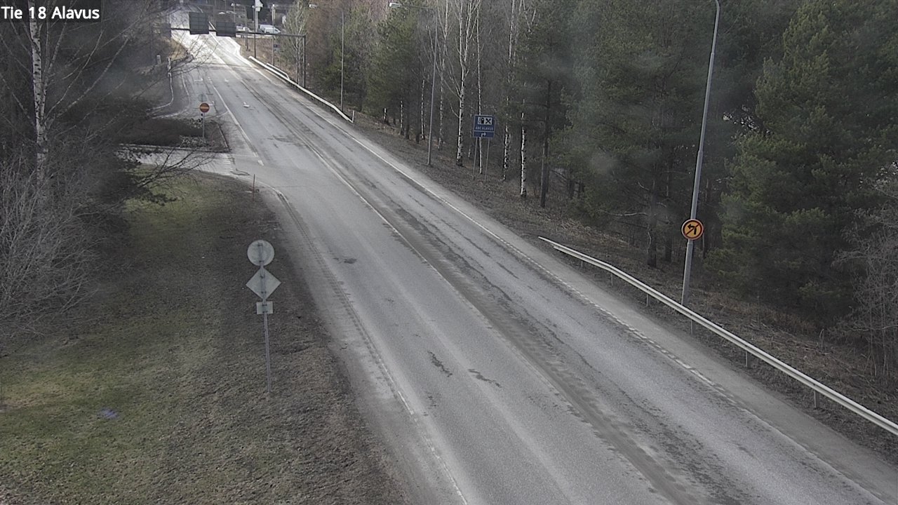 Weather Camera Image Road 18 Alavus, Alavus, Etelä-Pohjanmaa