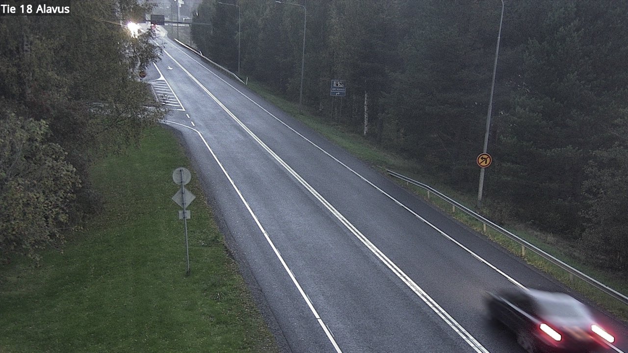 Weather Camera Image Road 18 Alavus, Alavus, Etelä-Pohjanmaa