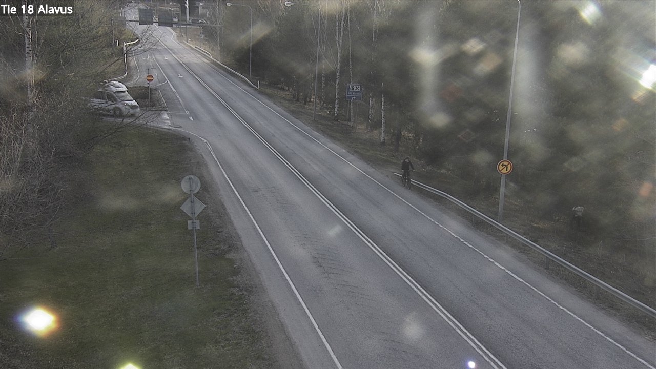 Weather Camera Image Väg 18 Alavo, Alavus, Etelä-Pohjanmaa
