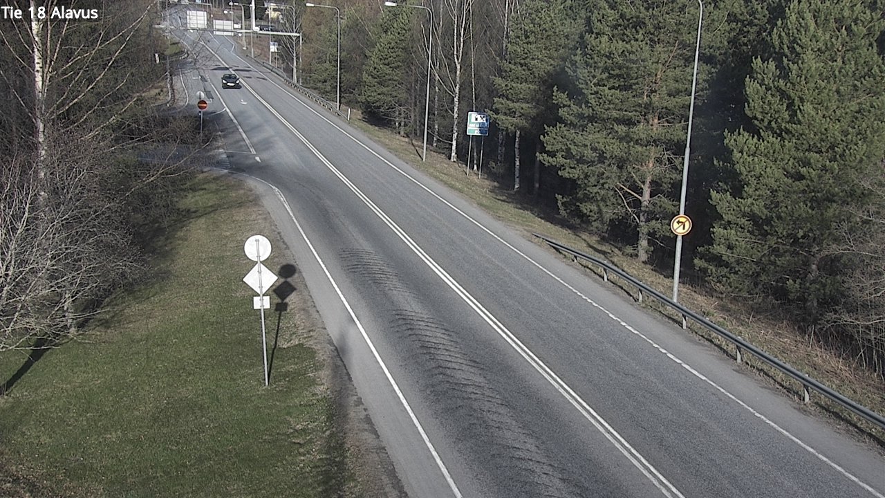 Weather Camera Image Road 18 Alavus, Alavus, Etelä-Pohjanmaa