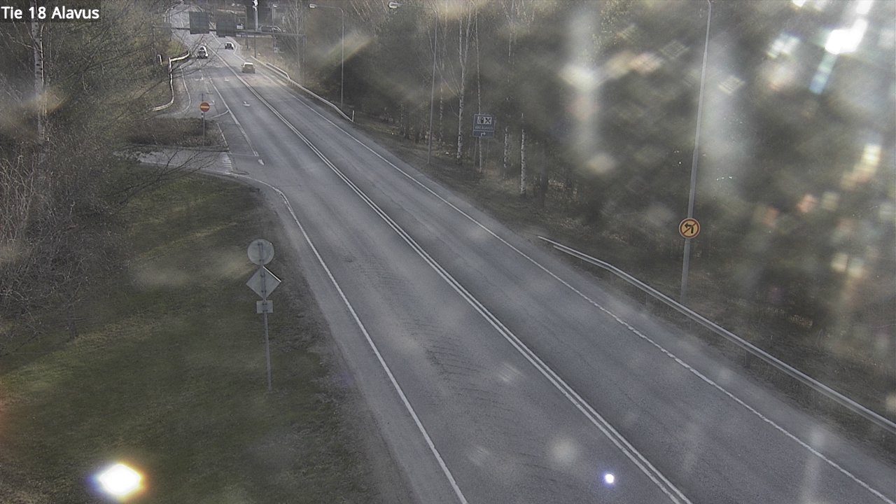 Weather Camera Image Väg 18 Alavo, Alavus, Etelä-Pohjanmaa