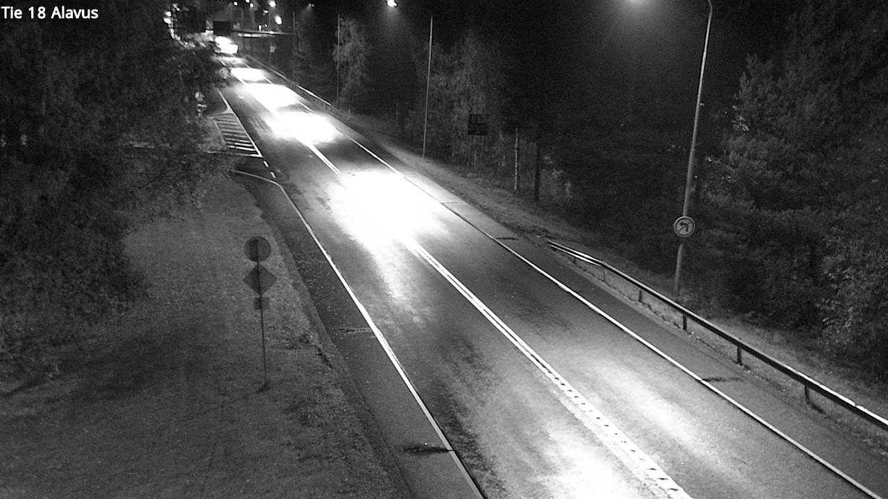 Weather Camera Image Road 18 Alavus, Alavus, Etelä-Pohjanmaa