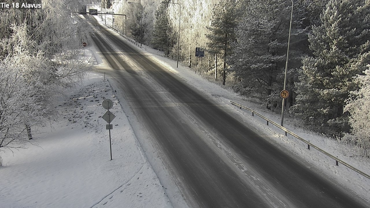 Weather Camera Image Väg 18 Alavo, Alavus, Etelä-Pohjanmaa