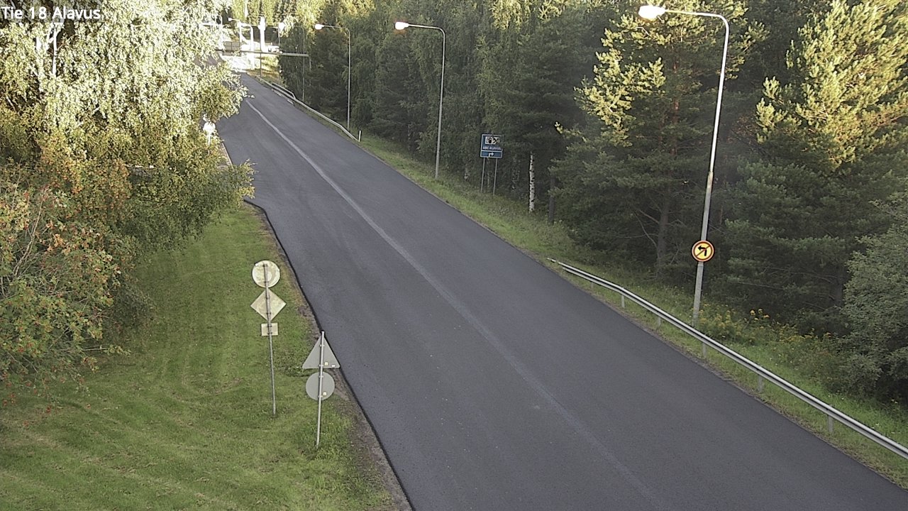 Weather Camera Image Road 18 Alavus, Alavus, Etelä-Pohjanmaa