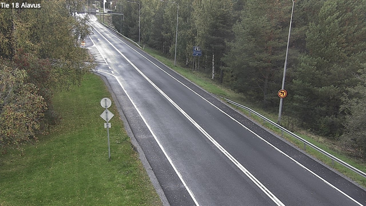Weather Camera Image Road 18 Alavus, Alavus, Etelä-Pohjanmaa