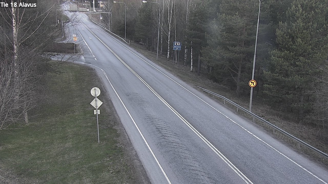 Weather Camera Image Road 18 Alavus, Alavus, Etelä-Pohjanmaa