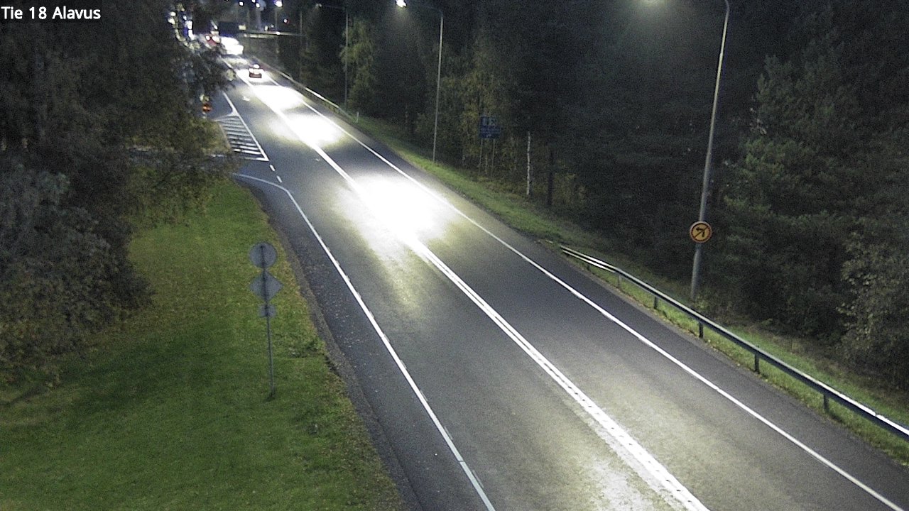 Weather Camera Image Road 18 Alavus, Alavus, Etelä-Pohjanmaa