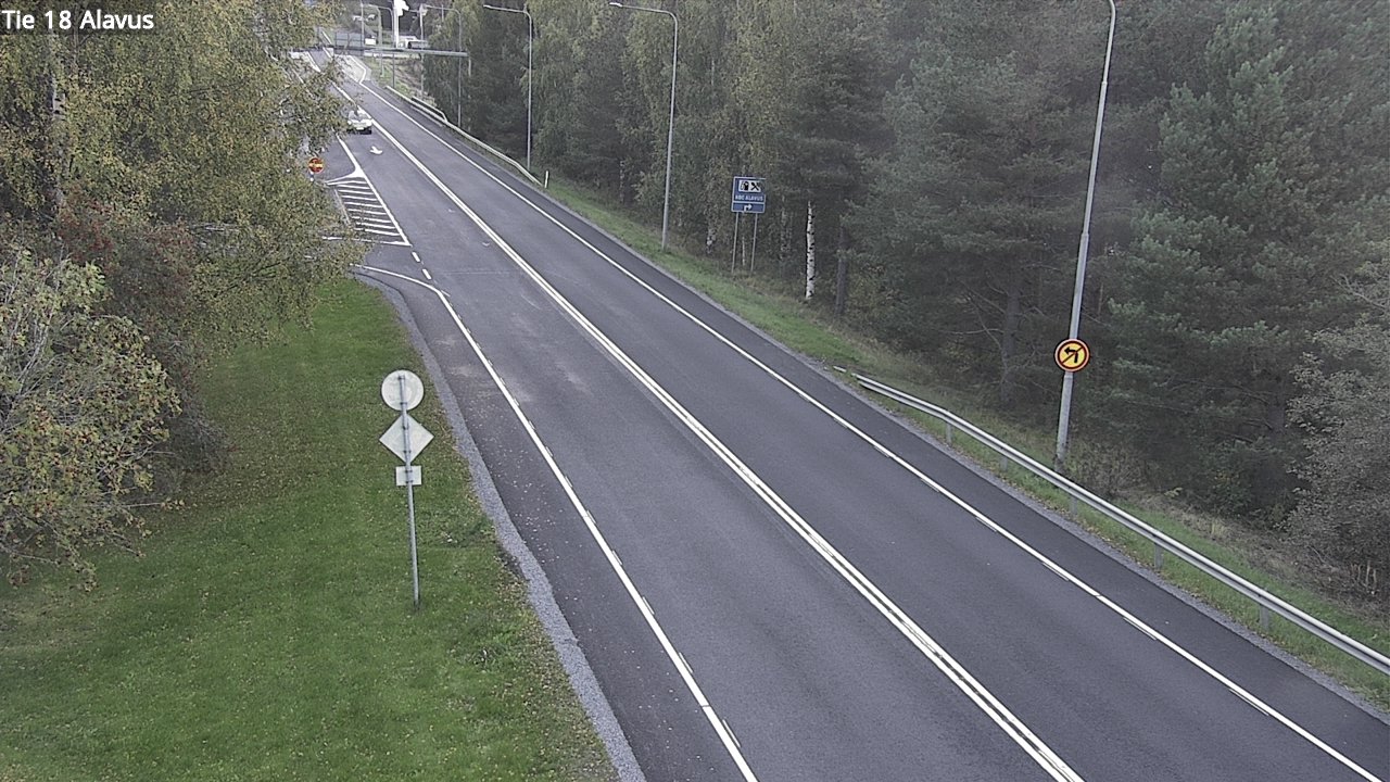 Weather Camera Image Road 18 Alavus, Alavus, Etelä-Pohjanmaa
