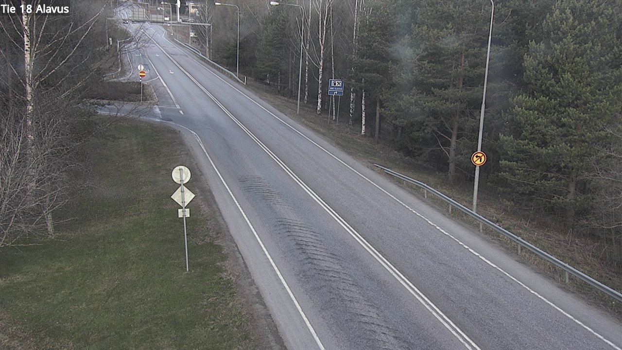 Weather Camera Image Road 18 Alavus, Alavus, Etelä-Pohjanmaa