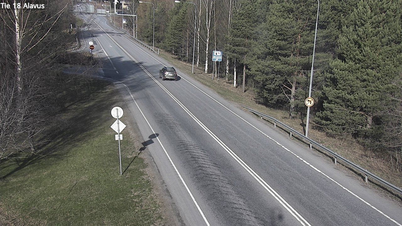 Weather Camera Image Road 18 Alavus, Alavus, Etelä-Pohjanmaa