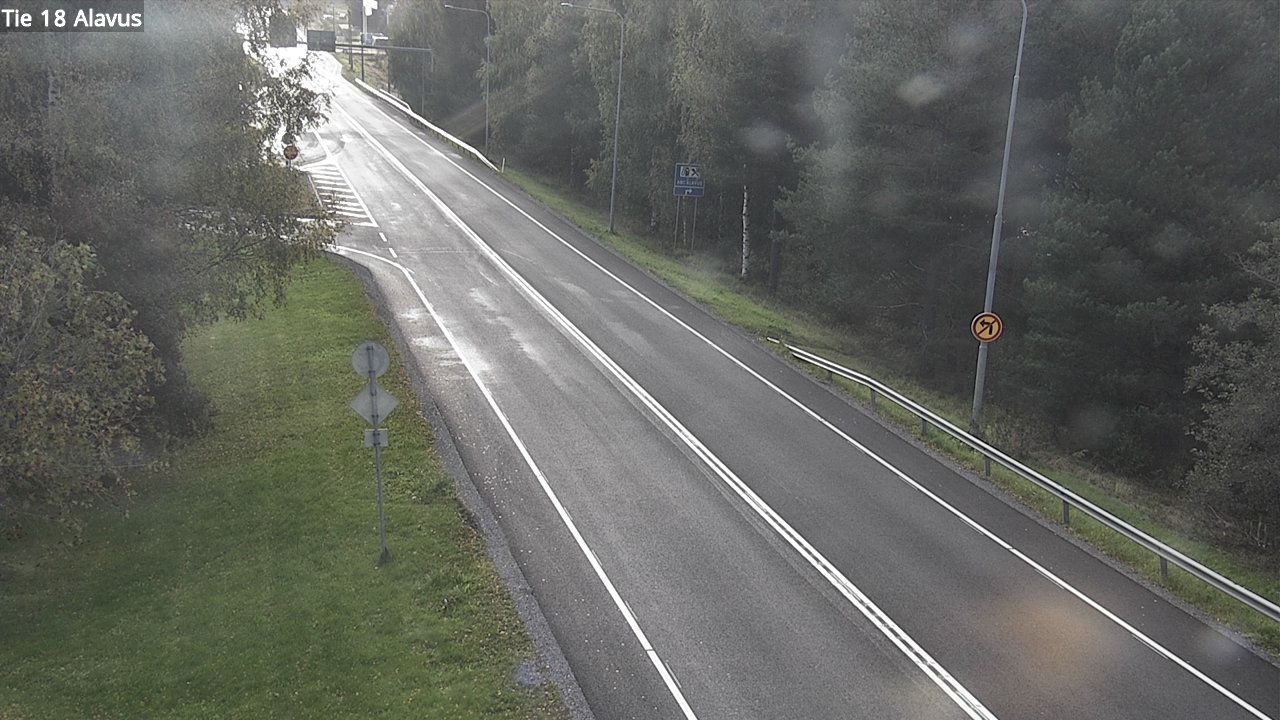 Weather Camera Image Road 18 Alavus, Alavus, Etelä-Pohjanmaa