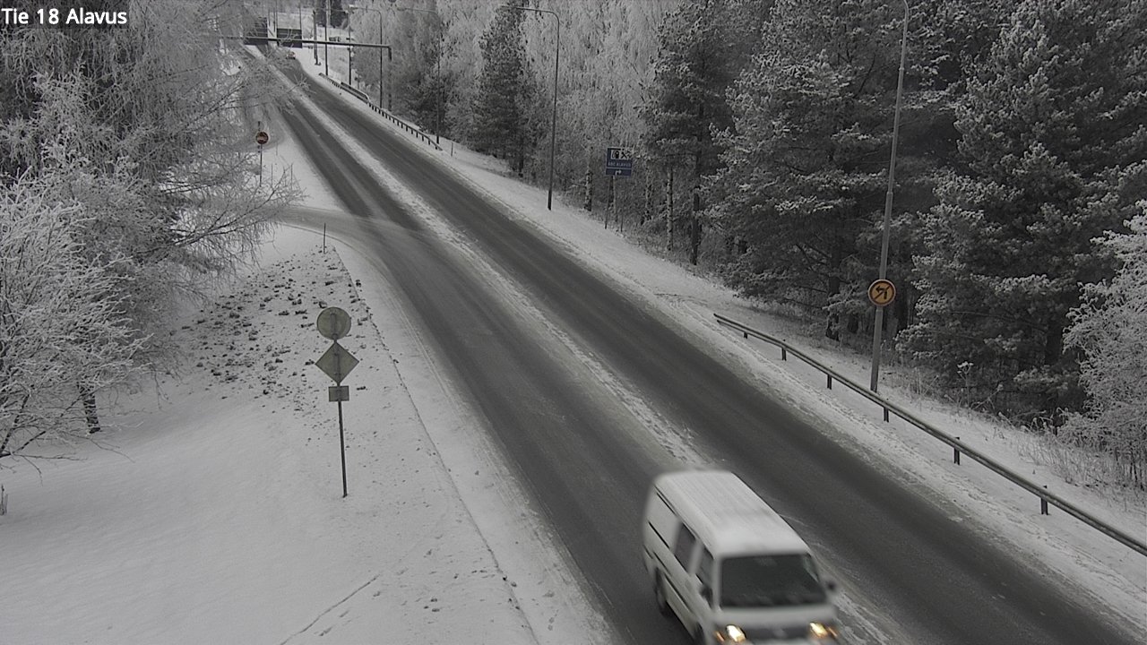 Weather Camera Image Väg 18 Alavo, Alavus, Etelä-Pohjanmaa