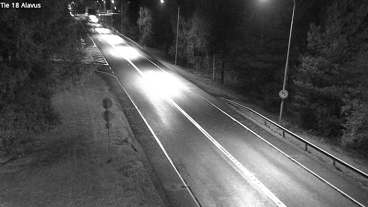 Weather Camera Image Road 18 Alavus, Alavus, Etelä-Pohjanmaa