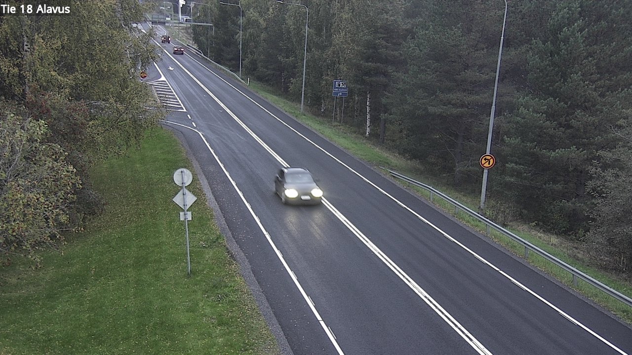 Weather Camera Image Road 18 Alavus, Alavus, Etelä-Pohjanmaa
