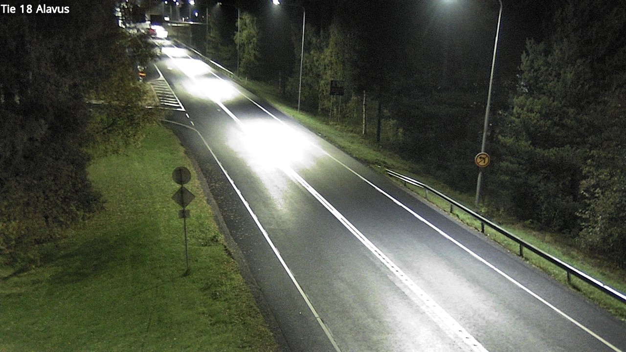 Weather Camera Image Road 18 Alavus, Alavus, Etelä-Pohjanmaa