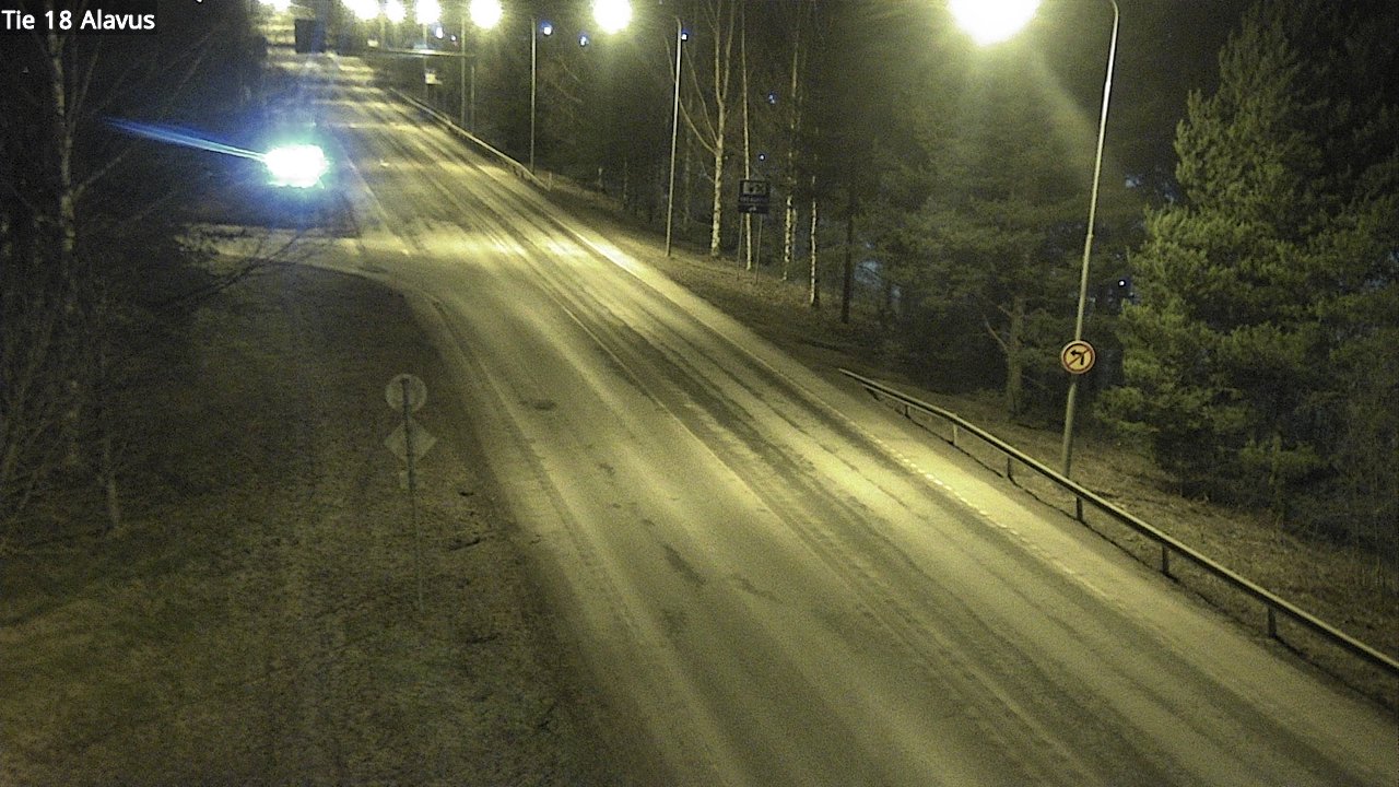 Weather Camera Image Road 18 Alavus, Alavus, Etelä-Pohjanmaa