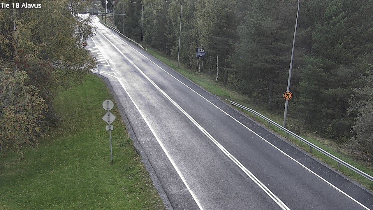 Weather Camera Image Road 18 Alavus, Alavus, Etelä-Pohjanmaa