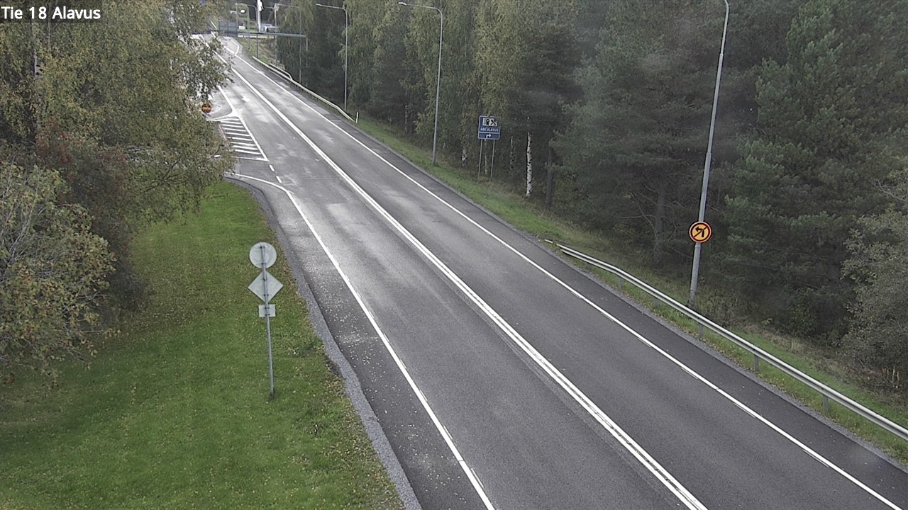 Weather Camera Image Road 18 Alavus, Alavus, Etelä-Pohjanmaa